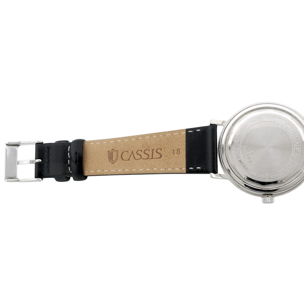 Longines Ref. 7839-4 Screw-back, with box, Cal. 284, 17 jewels, manual wind, serviced, 1967.
