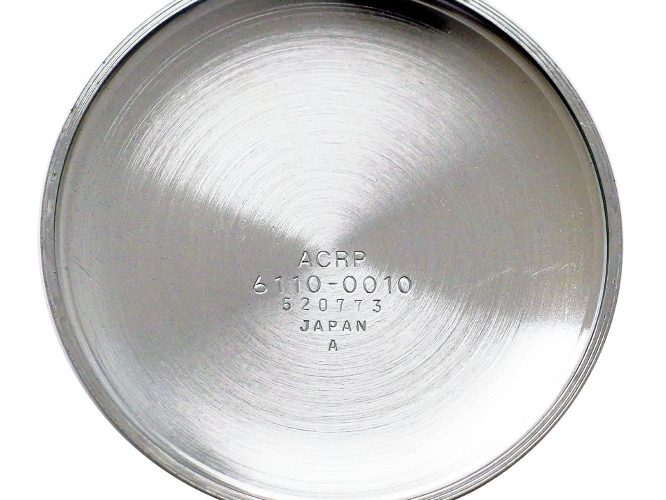 セイコー 国鉄時計 静局 6110-0010 21石手巻 OH済 昭和49年製