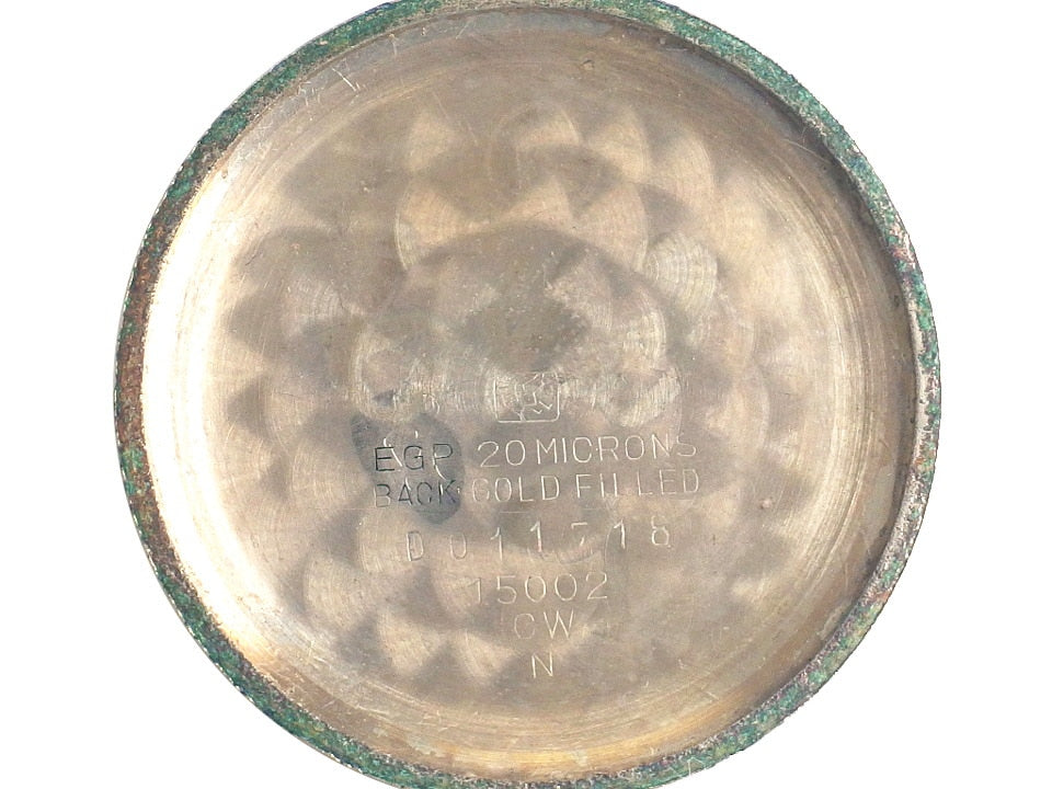 セイコー クラウン 15002 GP 格子文字盤 Cal.560 21石手巻 OH済 1960年代 Seiko