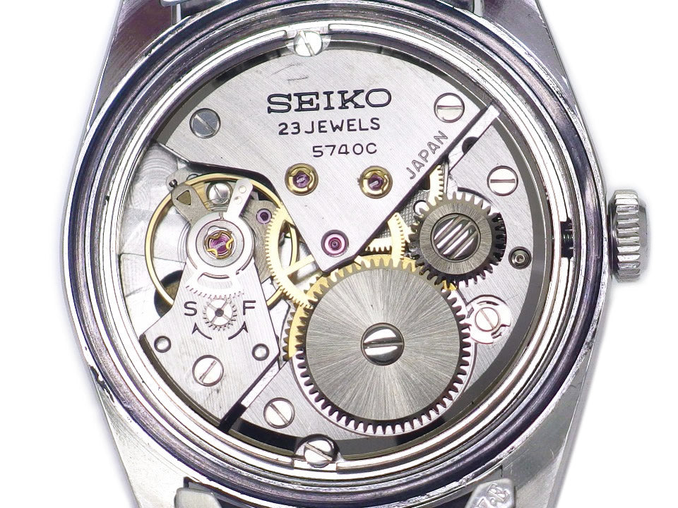 セイコー ロードマーベル 36000 5740-8000 後付SEIKOブレスレット 手巻 OH済 昭和48年製 Seiko