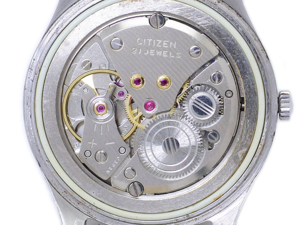 シチズン ホーマー 国鉄時計 Cal.0911 21石 手巻 OH済 昭和50年製 Citizen