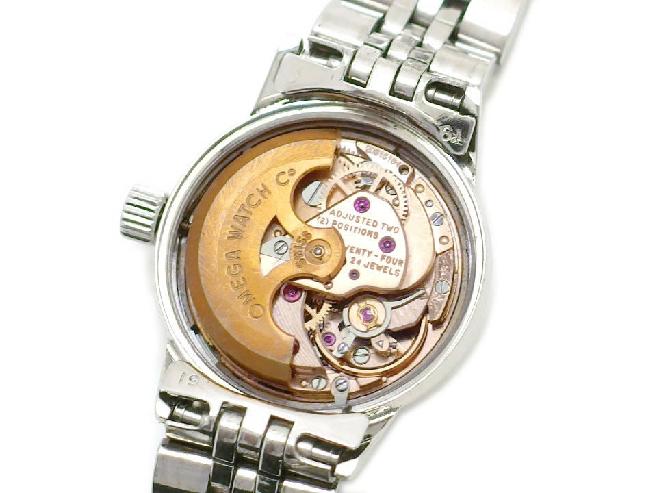 オメガ レディマチック 566.001 Cal.681 自動巻 レディース OH済 1964年製 Omega
