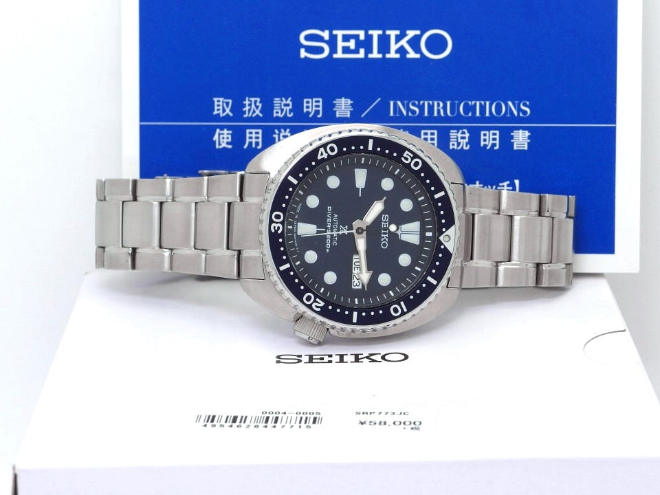 セイコー プロスペックス ダイバーズ 200m 青ベゼル 逆輸入 SRP773JC 4R36-04Y0 自動巻 USED