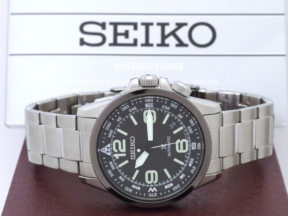セイコー プロスペックス 4R35-01N0 インナー回転コンパスベゼル 逆輸入 自動巻 USED Seiko