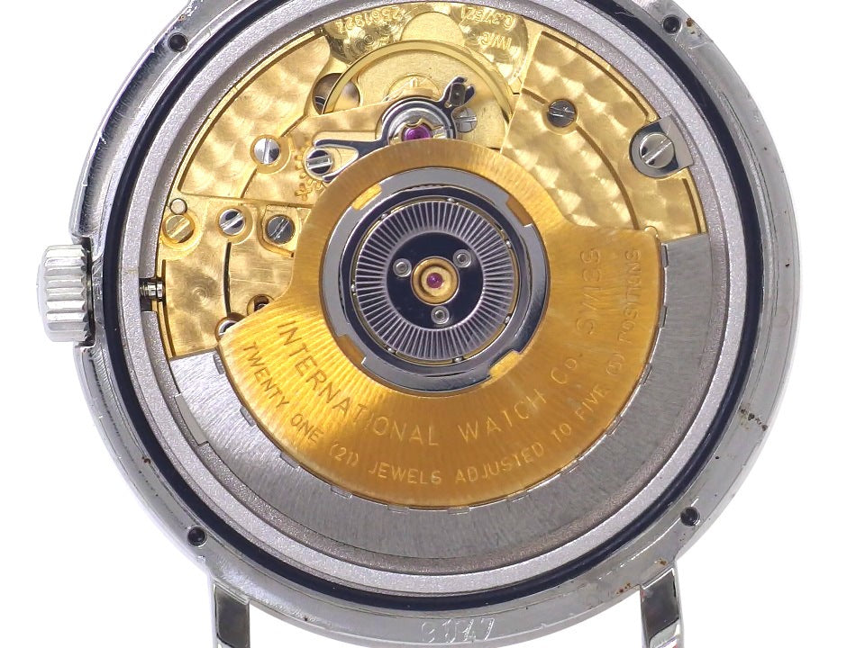 IWC ポートフィノ Ref.3514 34mm ノンデイト Cal.37521 21石 自動巻 OH済 1991年購入品 USED