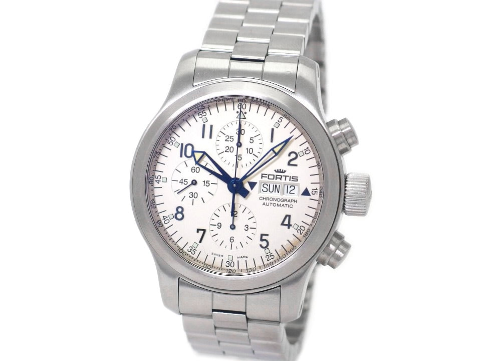 Fortis B-42 Cosmonaut Chronograph 6351012M ETA7750 Automatic Serviced Purchased 2005 USED