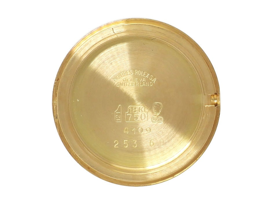 【美品】ロレックス チェリーニ レディース Ref.4109 18K Cal.1601 20石 手巻 OH済 純正尾錠 1990年製 Rolex