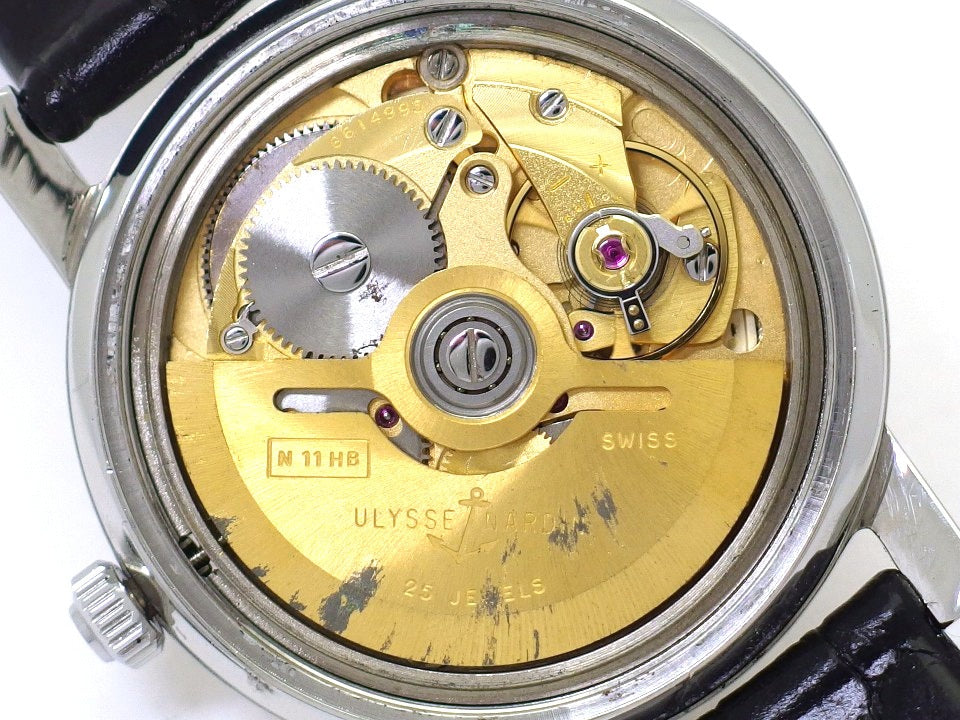 ユリスナルダン 10931 1 Cal.N11HB 25石 自動巻 OH済 1970年代