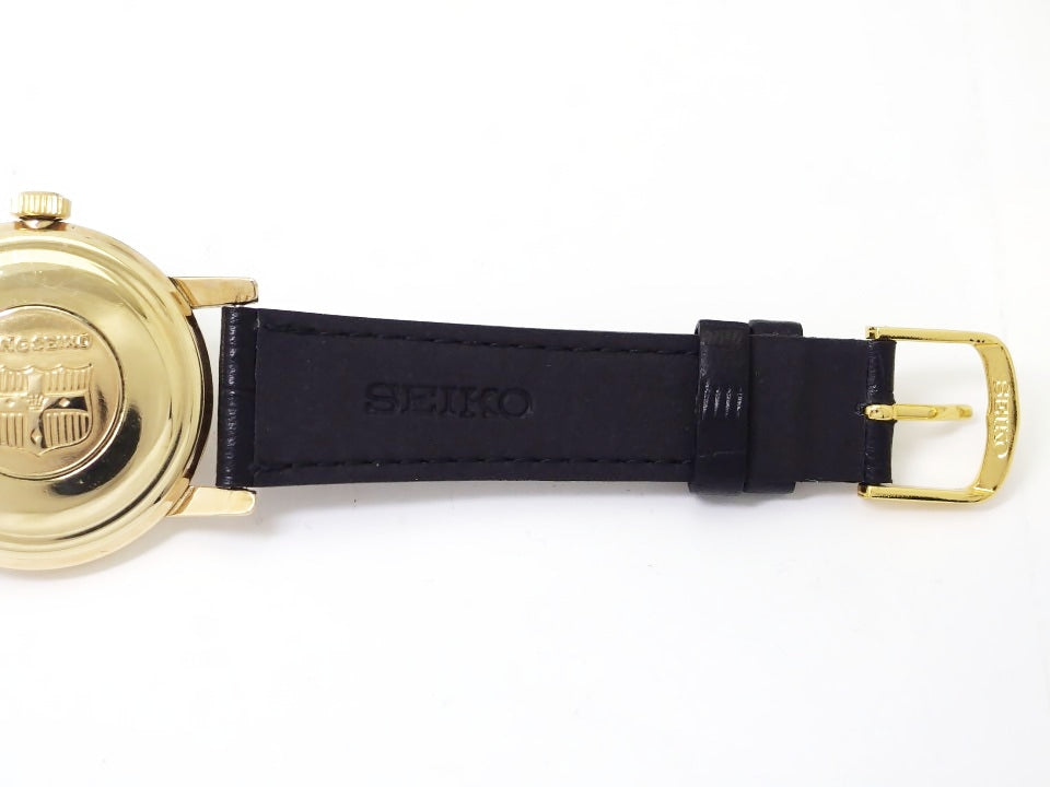 キングセイコー J14102 1st AD文字盤 14K金張り 25石 手巻 OH済 昭和37年/1962年製 Seiko