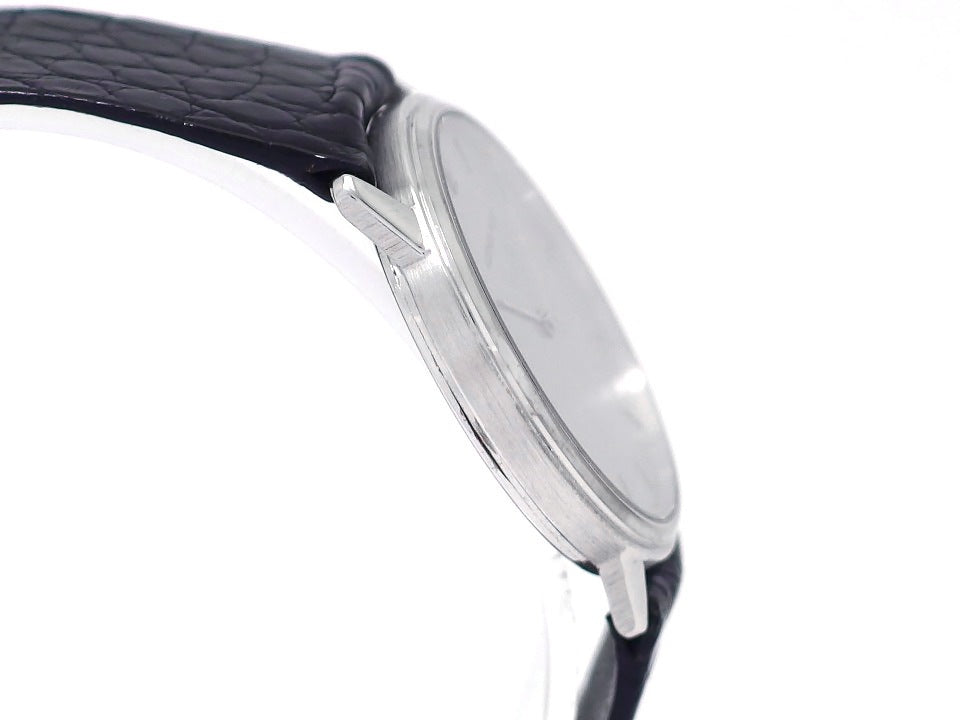 オーデマピゲ 18Kホワイトゴールド ラウンドケース 31mm Cal.2612 クオーツ 純正金尾錠 メンズ USED Audemars Piguet