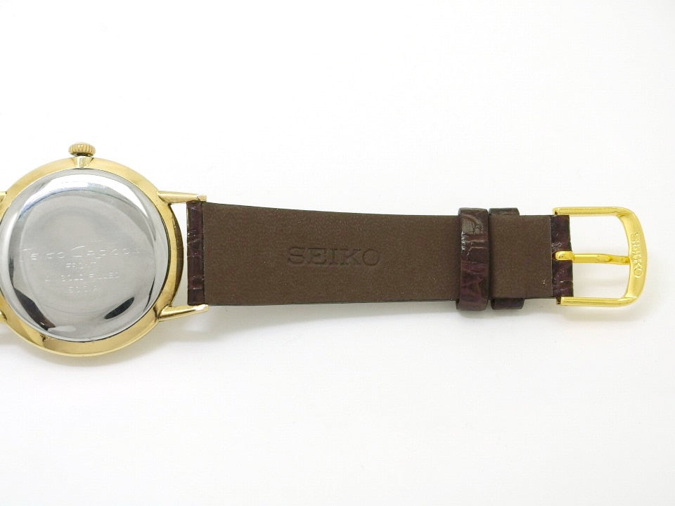 セイコー クロノス 15001A ケース金張り/裏蓋ステンレス 21石 手巻 OH済 昭和35年/1960年製