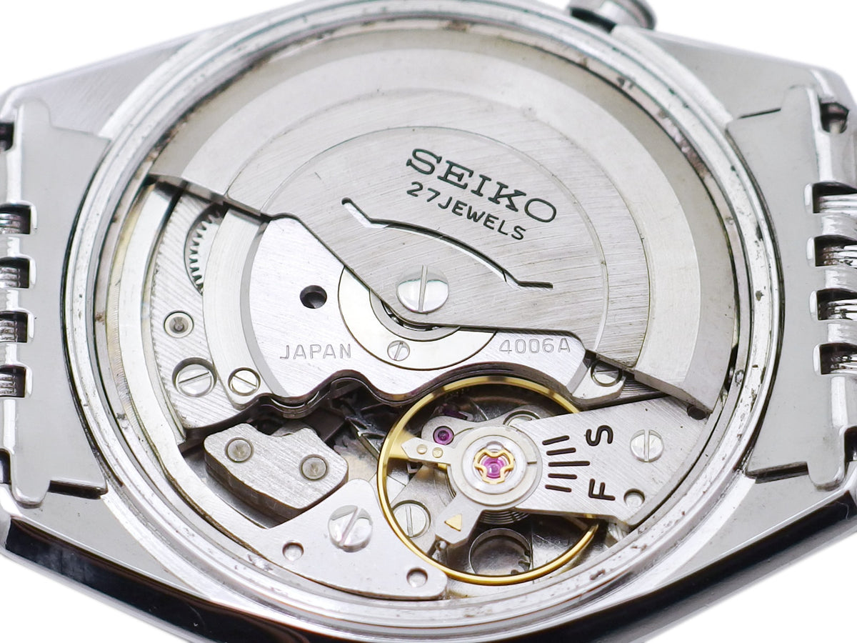 セイコー ベルマチック デイデイト 4006-7010 グレー文字盤 自動巻 OH済 昭和43年/1968年製 Seiko