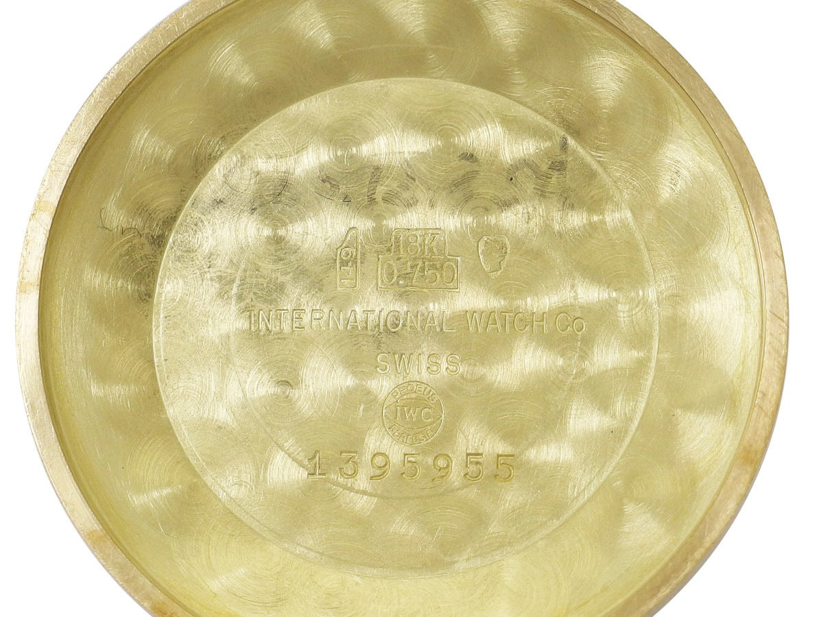 インターナショナル 18金無垢 Cal.852 自動巻 OH済 1956年製 IWC