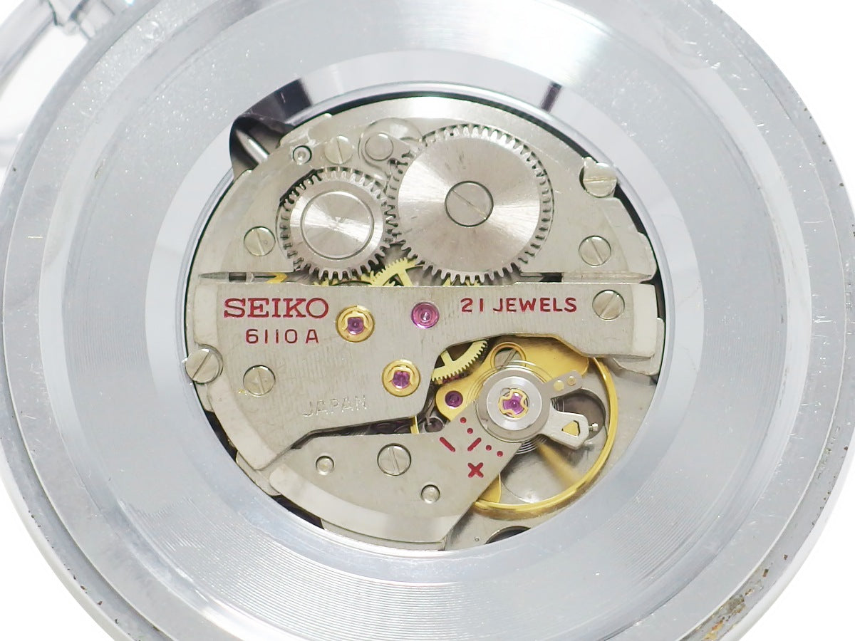 セイコー プレシジョン 懐中時計 6110-0010 Cal.6110A 21石 手巻 OH済 昭和47年/1972年製 Seiko