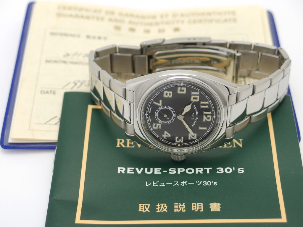 Revue Thommen Revue Sport 30's Reissue 2110002 Cal. MSR K1 Manual-Wind, Serviced, Purchased in 1998, USED