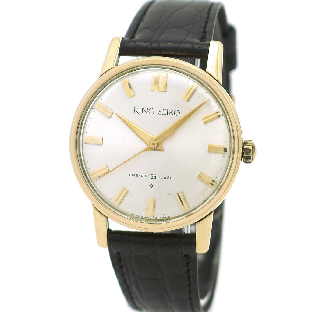 キングセイコー J14102E 1st SD文字盤 14金張り 25石 手巻 OH済 昭和36年/1961年製 Seiko