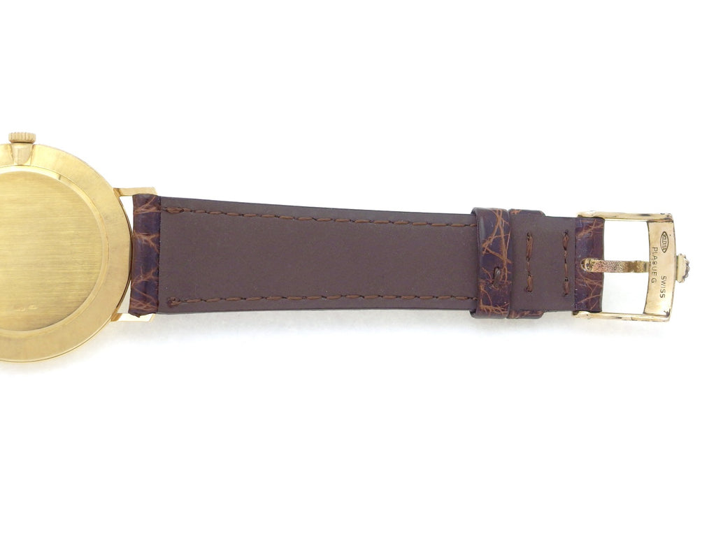 Rolex Cellini Men's Ref. 4112, 18K Solid Gold, Original Buckle, Cal. 1601, 19 Jewels, Manual Wind, Serviced, Made in 1981