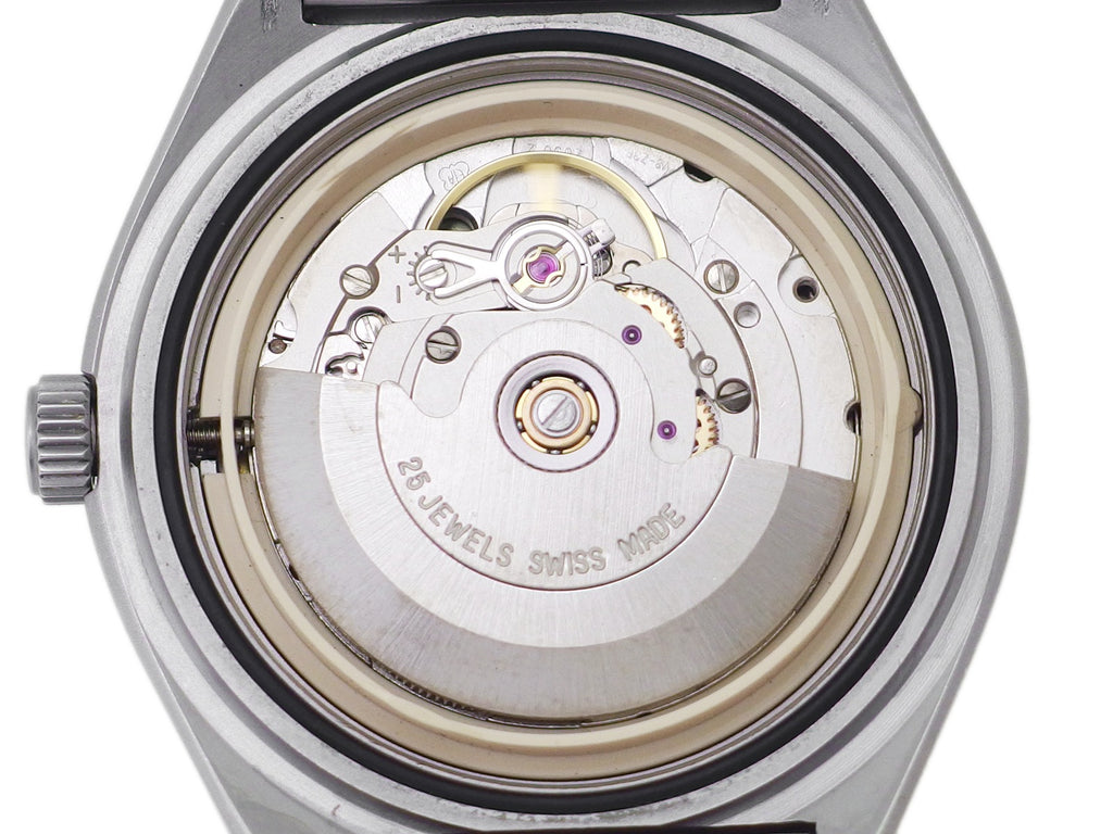 チュチマ パシフィック 100M 670 ステンレスケース 社外ブレス Cal.2836-2 自動巻 OH済 USED