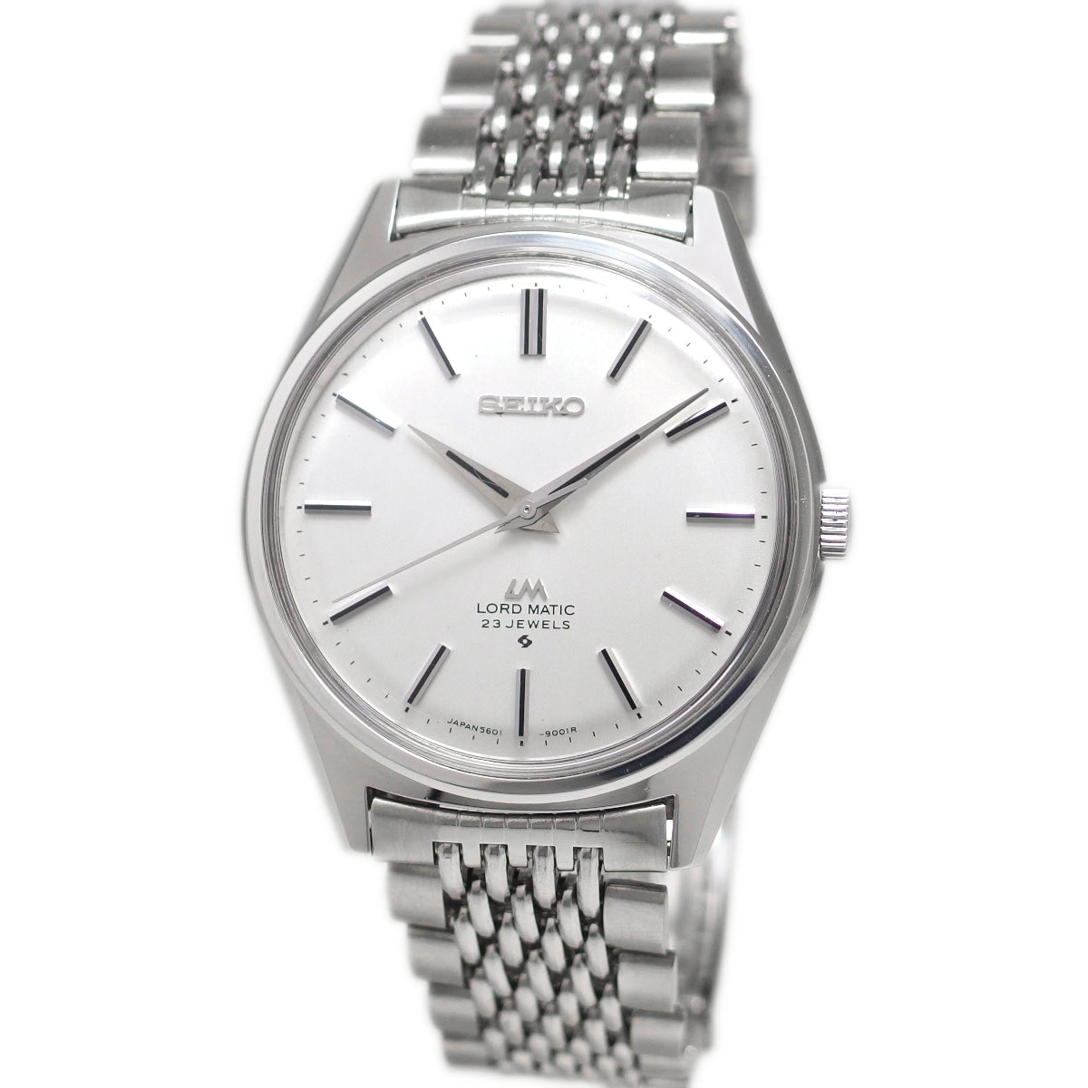セイコー ロードマチック 5601-9000 ノンデイト 純正ブレスレット 自動巻 OH済 昭和48年/1973年製