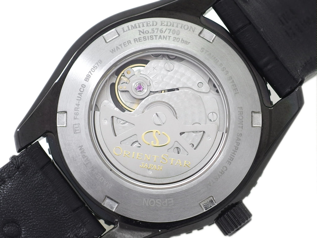 【美品】オリエントスター スポーツコレクション セミスケルトン RK-AT0105B F6R4-UAC0 700本限定 自動巻 2019年発売 USED ORIENT