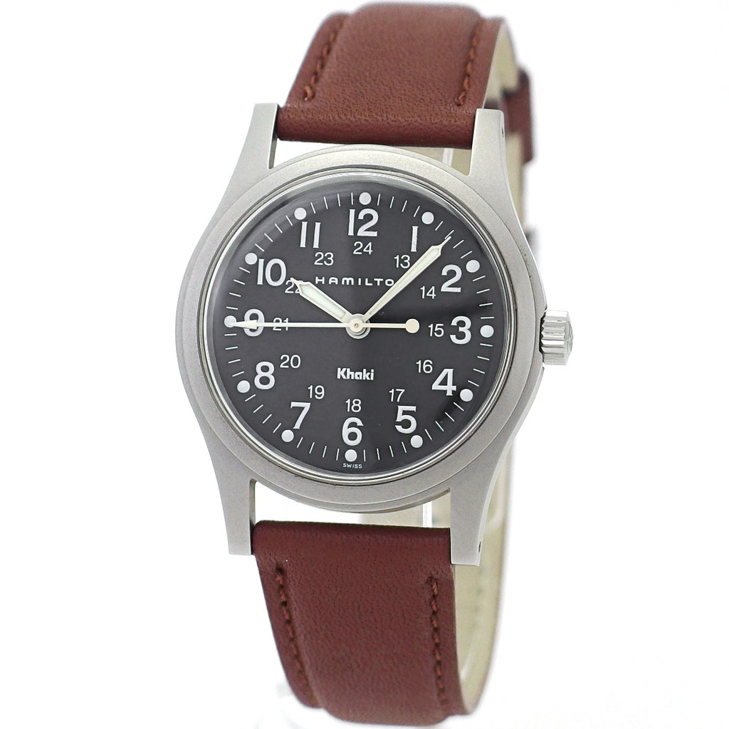 ハミルトン カーキ 9415A 33mm ブラック文字盤 Cal.2801-2 17石 手巻 1990年代 USED Hamilton