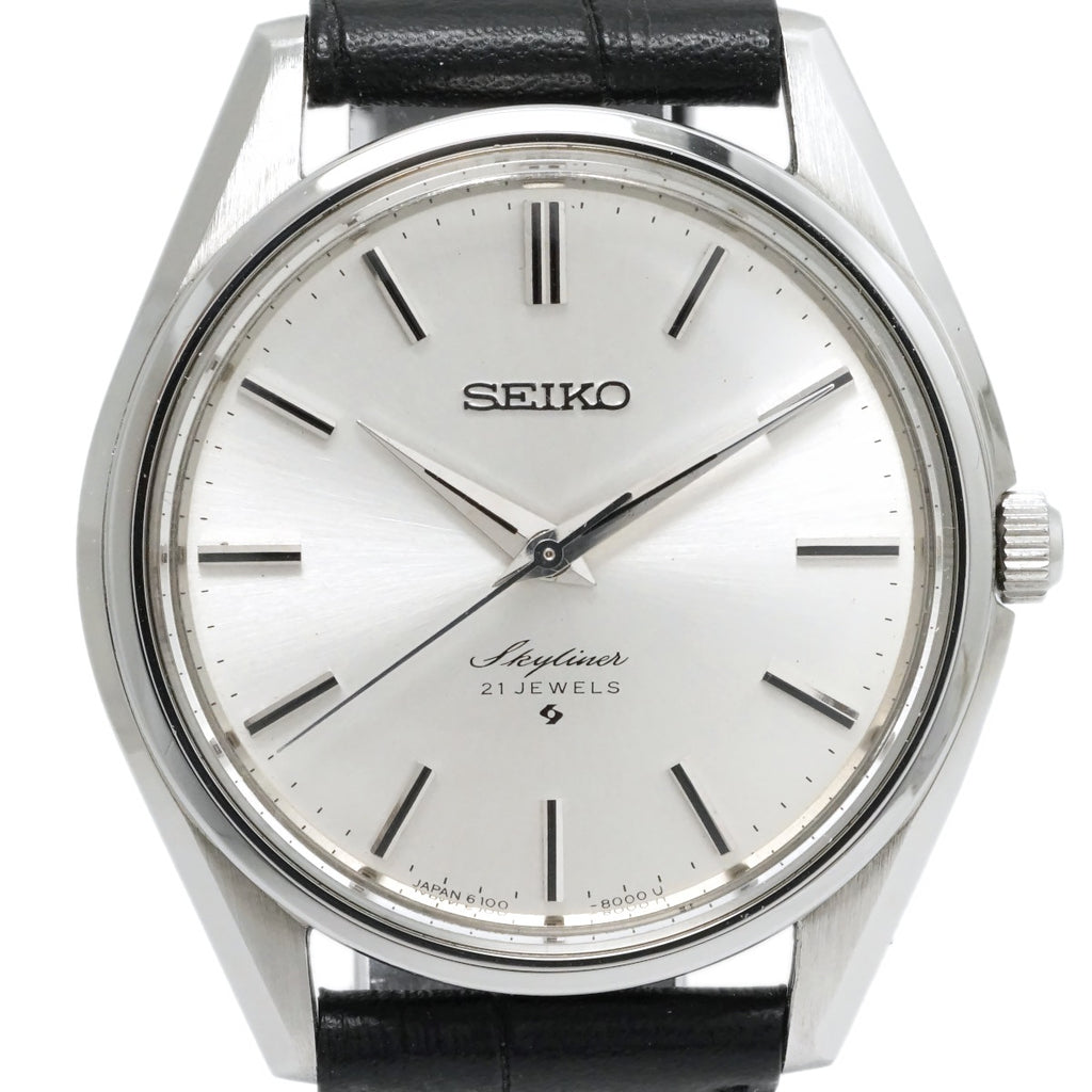 セイコー スカイライナー 6100-8000 ノンデイト 21石 手巻 OH済 昭和46年/1971年製 Seiko