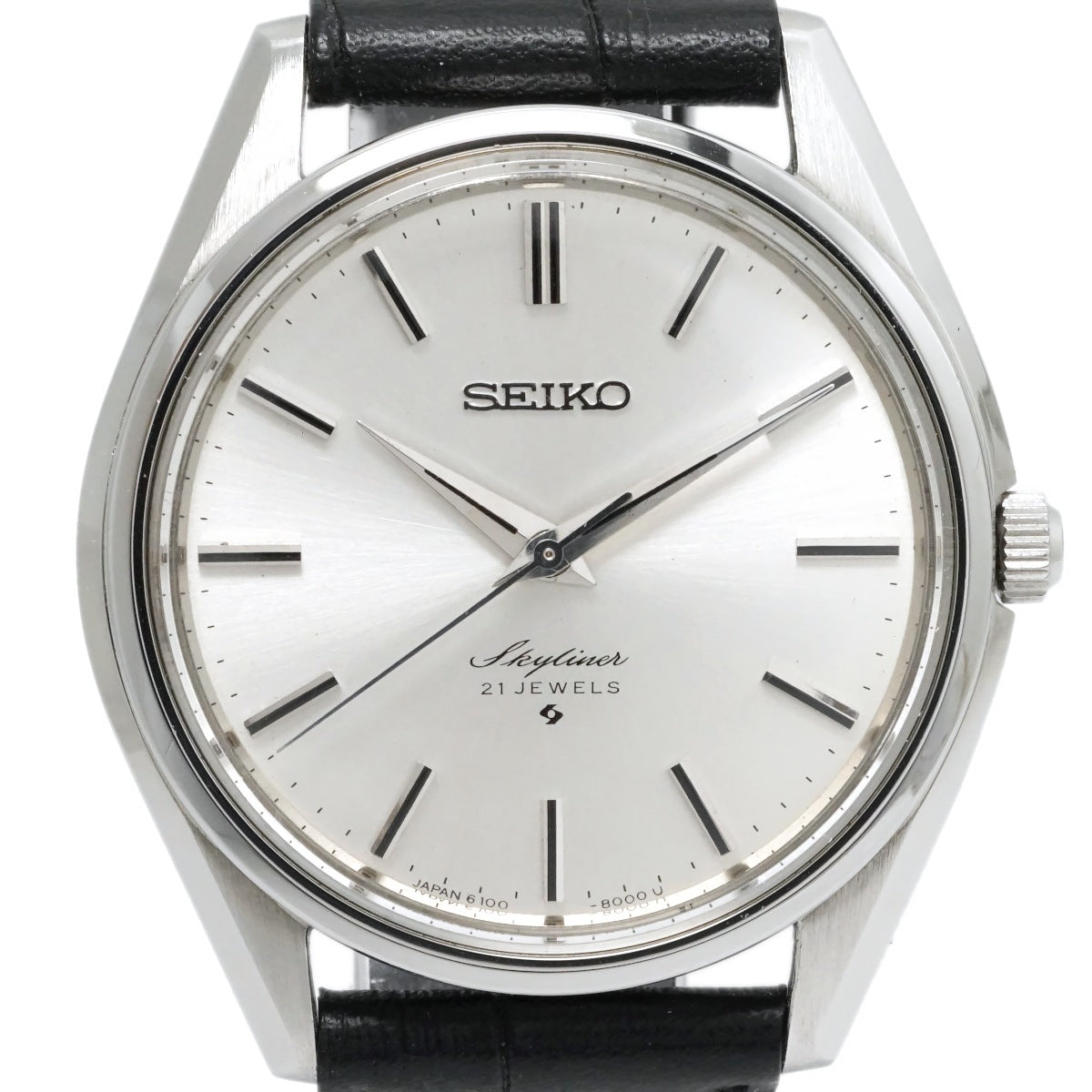 セイコー スカイライナー 6100-8000 ノンデイト 21石 手巻 OH済 昭和46年/1971年製 Seiko