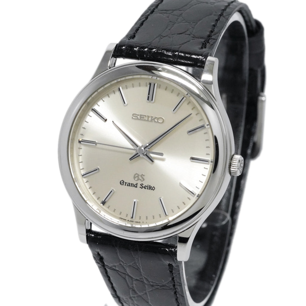 グランドセイコー SBGF015 8J55-0A10 純正GS尾錠 箱・取説付き クオ－ツ 1997年製 USED Seiko