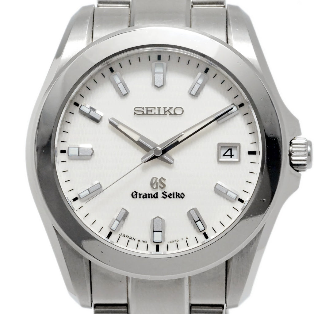 グランドセイコー SBGF017 8J56-8020 ねじ込みリューズ 純正ブレスレット クオ－ツ 2007年製 USED Seiko
