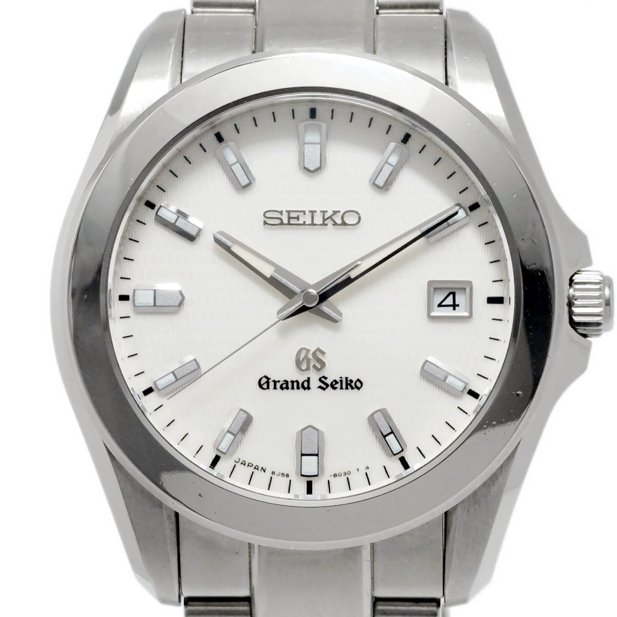 グランドセイコー SBGF017 8J56-8020 ねじ込みリューズ 純正ブレスレット クオ－ツ 2007年製 USED Seiko