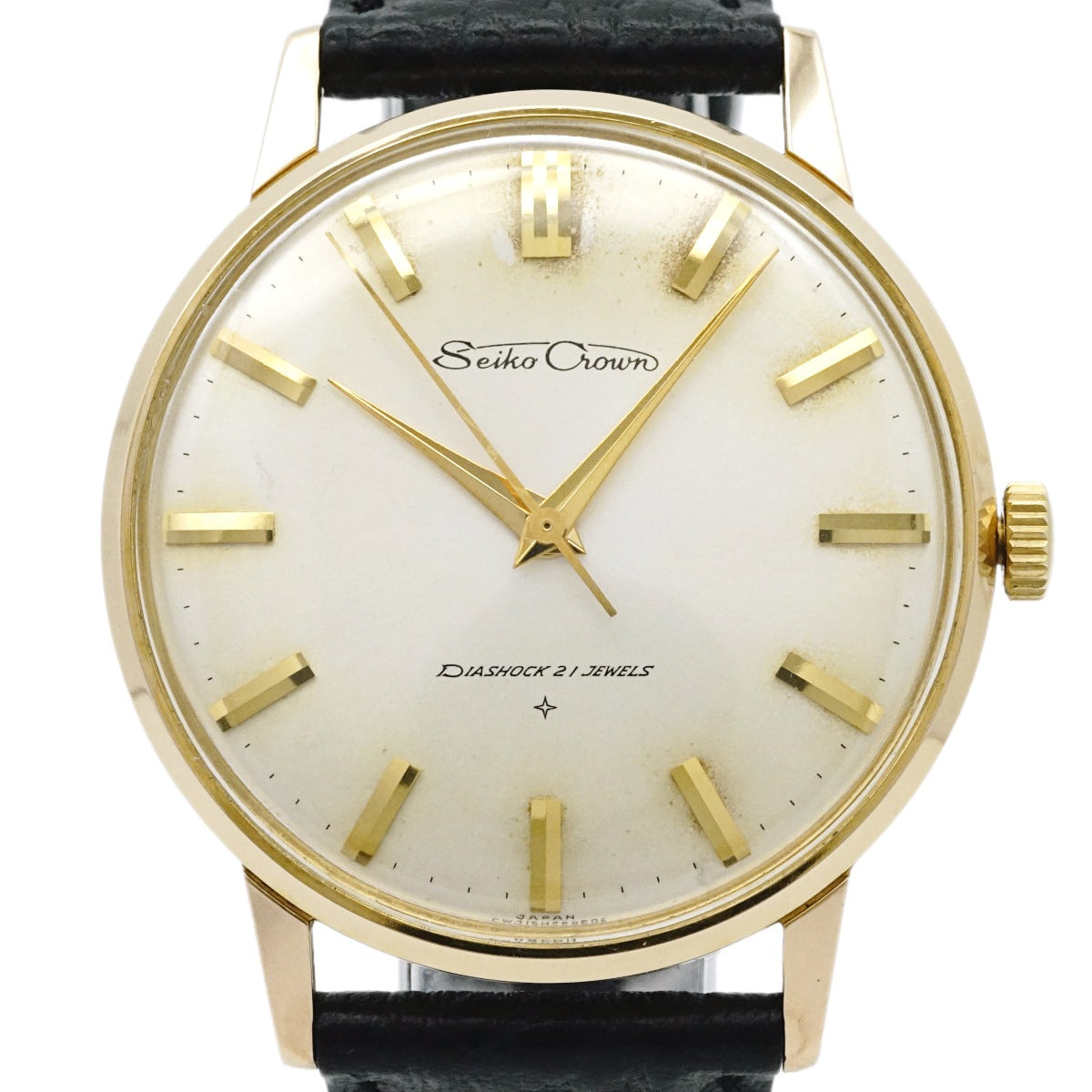 セイコー クラウン 572990 金メッキケース Cal.560 21石 手巻 OH済 昭和39年/1964年製 Seiko