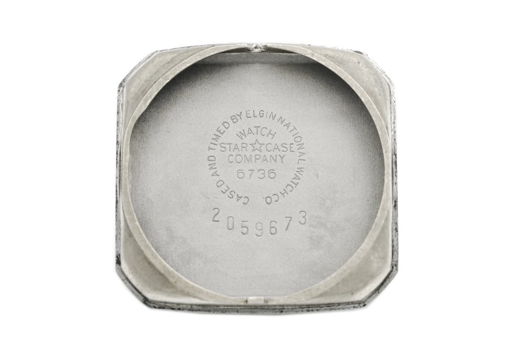 Elgin Ref. 6736, USA-made, gold-plated, domed crystal, Cal. 683, manual wind, O/H, circa 1954