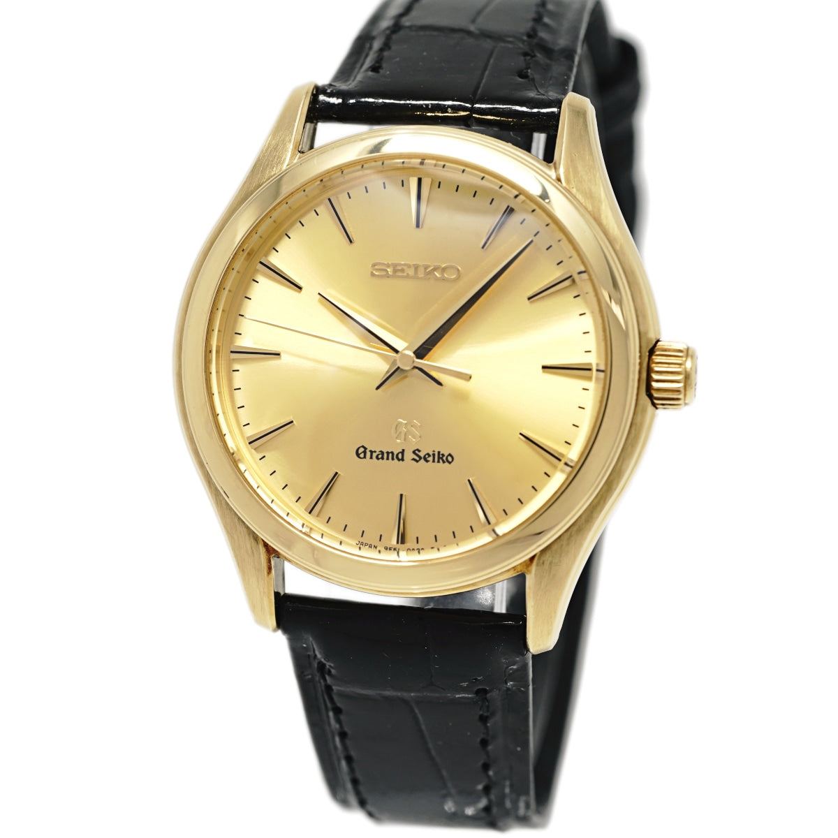 Grand Seiko SBGX016 9F61-0A30 18K Solid Gold Original Buckle Quartz 1998 USED Grand Seiko