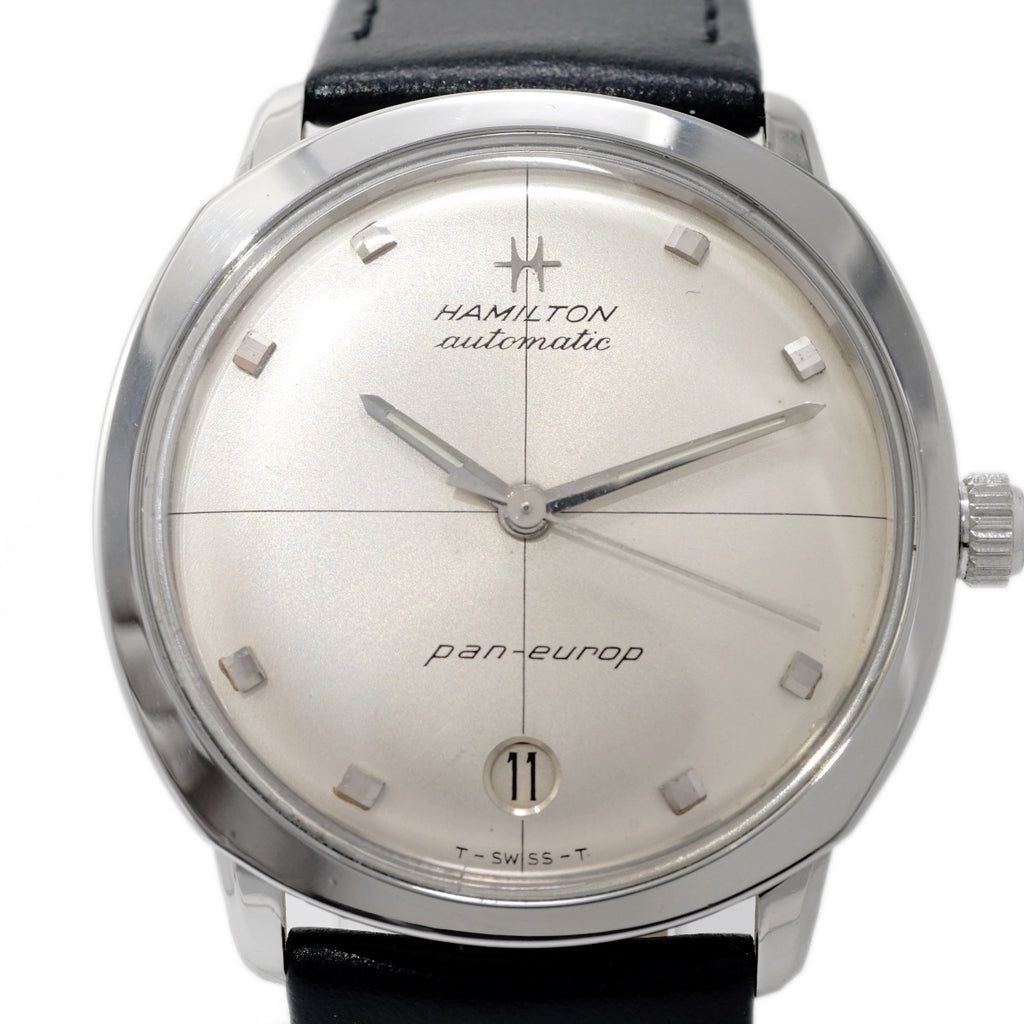 ハミルトン パンユーロ pan-europ Ref.64017-3 Cal.64 自動巻 OH済 1960年代 Hamilton