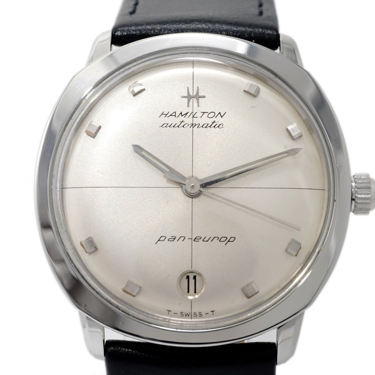 ハミルトン パンユーロ pan-europ Ref.64017-3 Cal.64 自動巻 OH済 1960年代 Hamilton