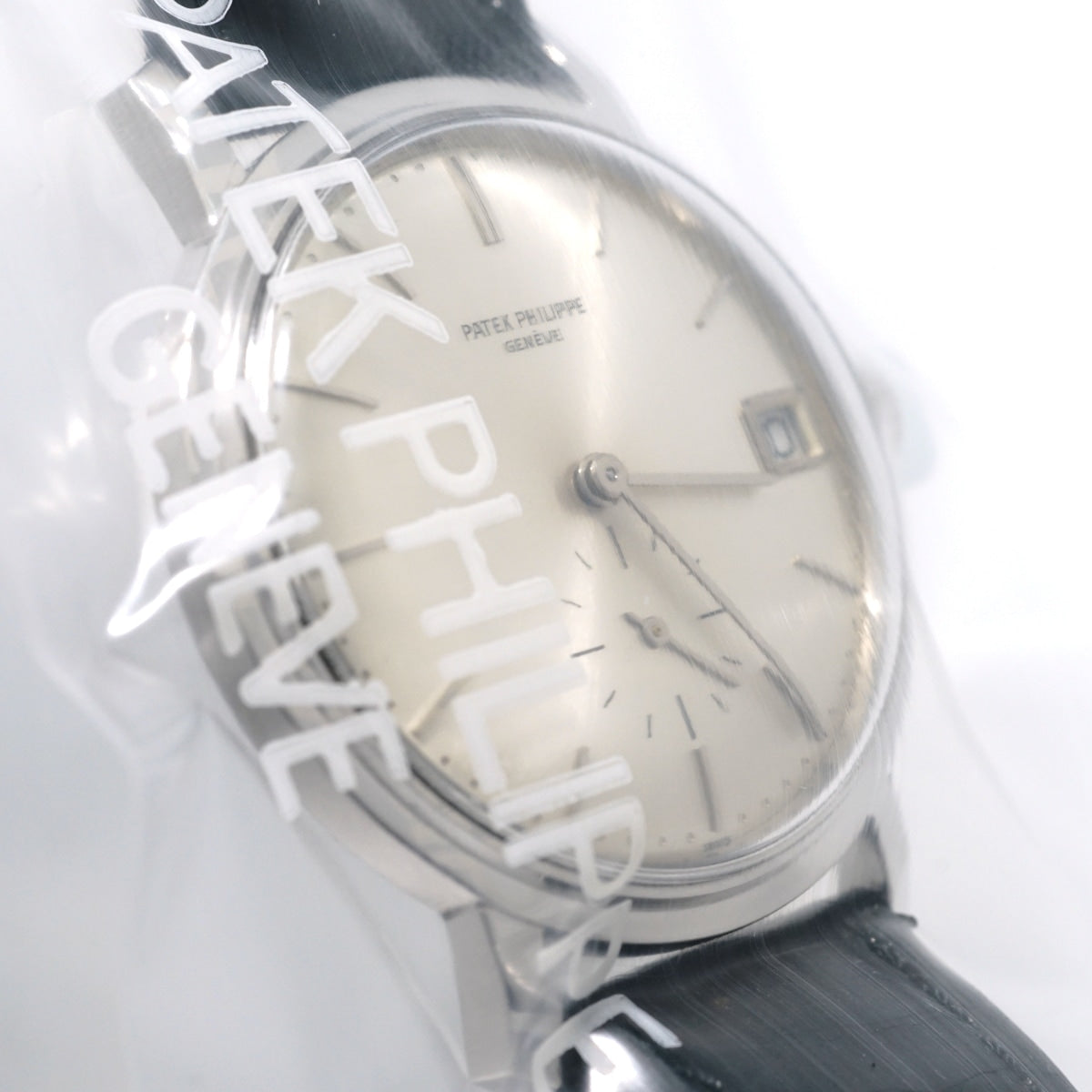 Patek Philippe Calatrava Ref.3445 18KWG Manufacturer Complete Service, Unopened Cal.27-460M Automatic, Overhauled, 1960s Patek Philippe