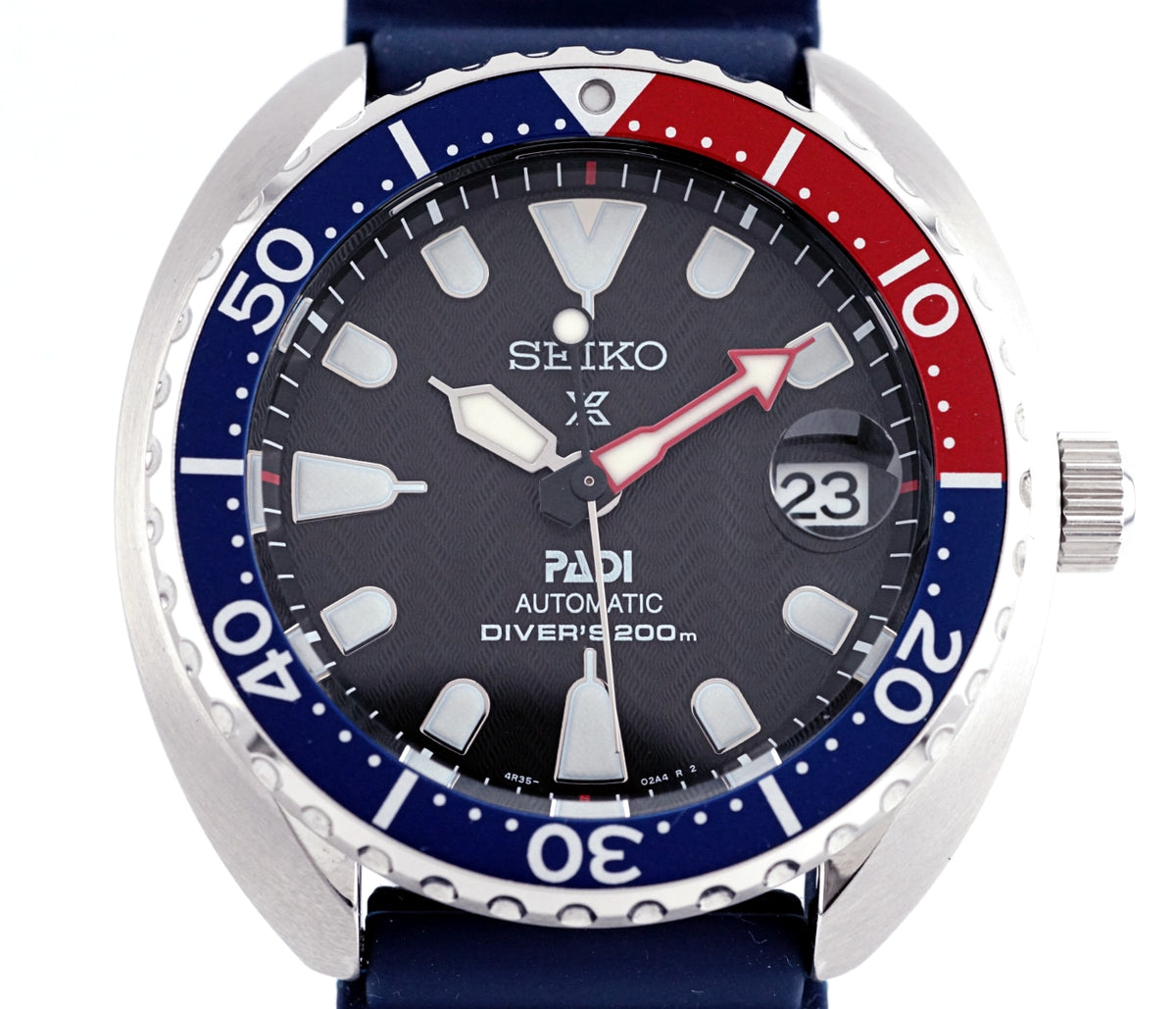 セイコー プロスペックス PADIコラボ 4R35-02K0 ペプシベゼル 逆輸入モデル 自動巻 USED Seiko