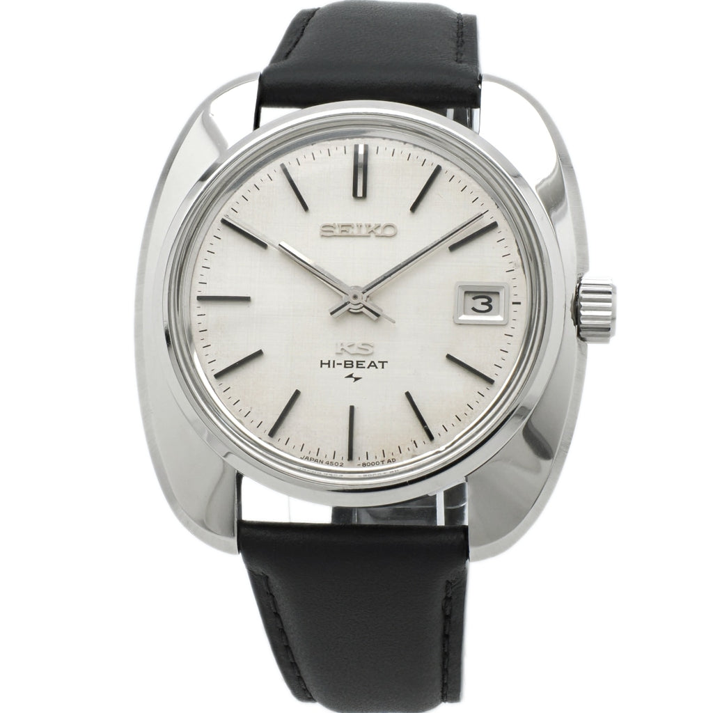 キングセイコー 4502-8000 絹目文字盤 手巻 OH済 昭和44年/1969年製 King Seiko