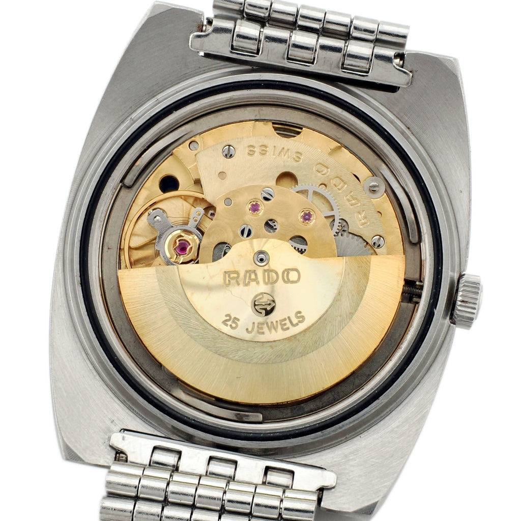 ラドー CONWAY デイデイト Ref.11882 純正NSAブレスレット 自動巻 OH済 1970年代 Rado