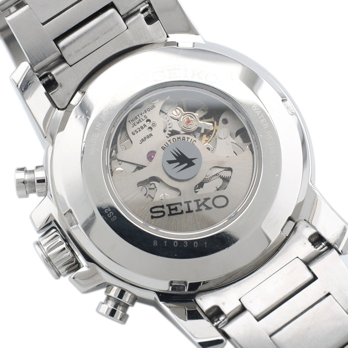 セイコー ブライツ フェニックス メカニカルクロノグラフ SAGH001 6S28-00B0 自動巻 OH済 2008年製 USED Seiko