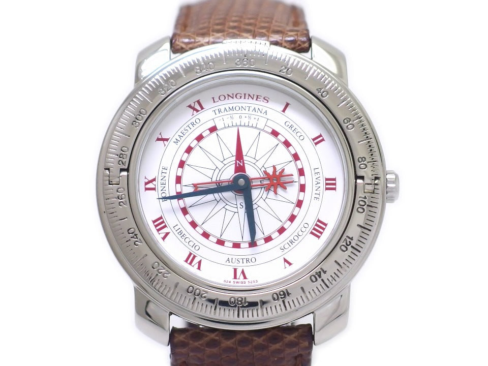 ロンジン アメリカ大陸発見記念限定品 自動巻 OH済 1992年 USED