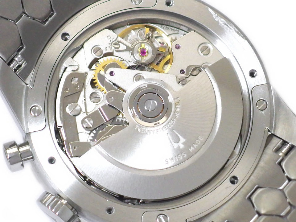 【美品】ブローバ アキュスイス スイス製 Ref.63C118 クロノグラフ 自動巻 USED Bulova