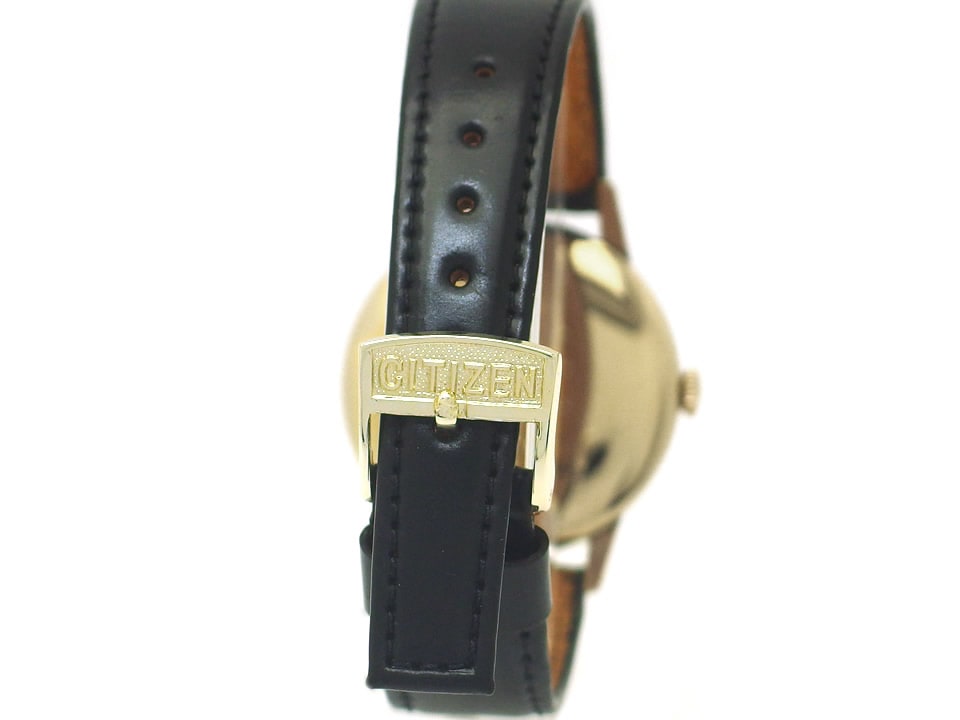 シチズン センターセコンド Cマーク 14KGF（金張り） 17石 手巻 OH済 1950年代 Citizen