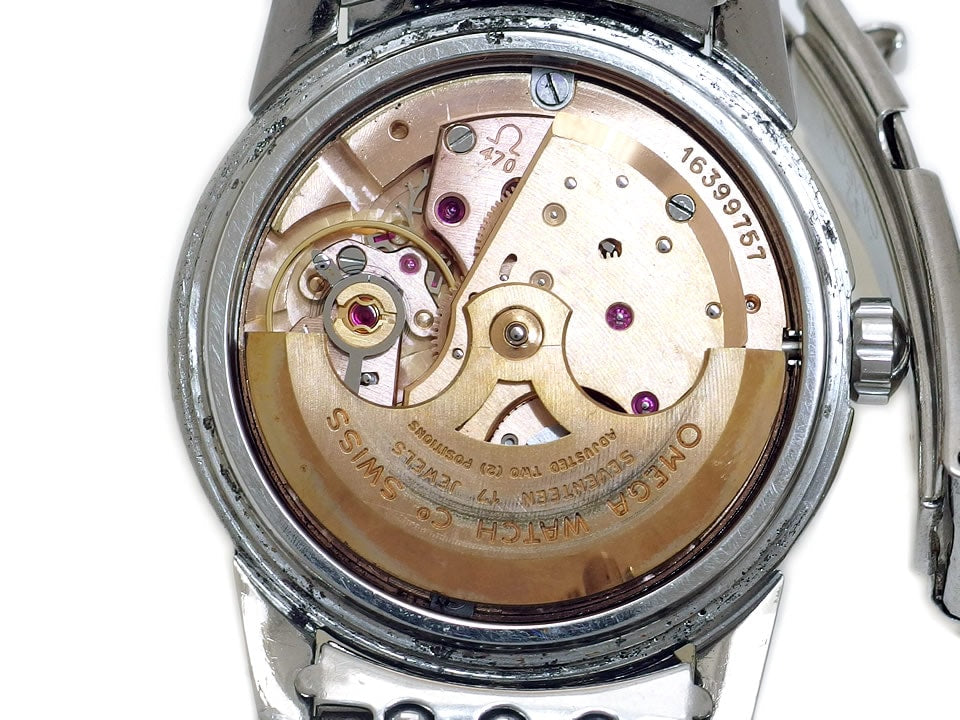 オメガ シーマスター 2828 10 SC 32mm Cal.470 自動巻 OH済 1959年製 Omega