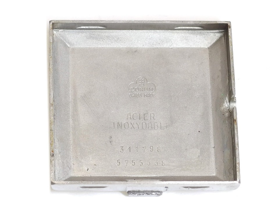 コルム スクエア Ref.57155 21石 Cal.7001 手巻き 純正尾錠付 OH済 1970年代