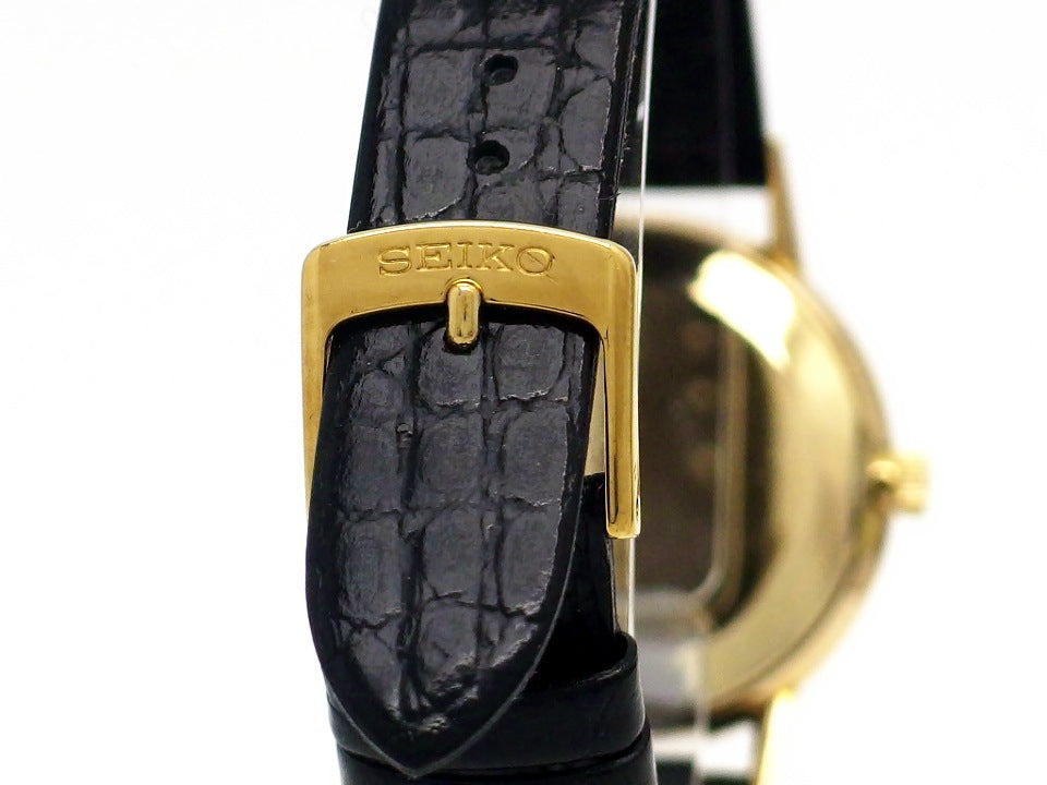 セイコー クラウン 15002 GP 格子文字盤 Cal.560 21石手巻 OH済 1960年代 Seiko
