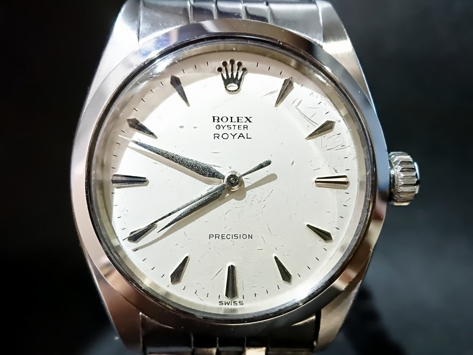 ロレックス オイスターロイヤル Ref.6426 くさびインデックス Cal.1215 手巻 OH済 1962年製
