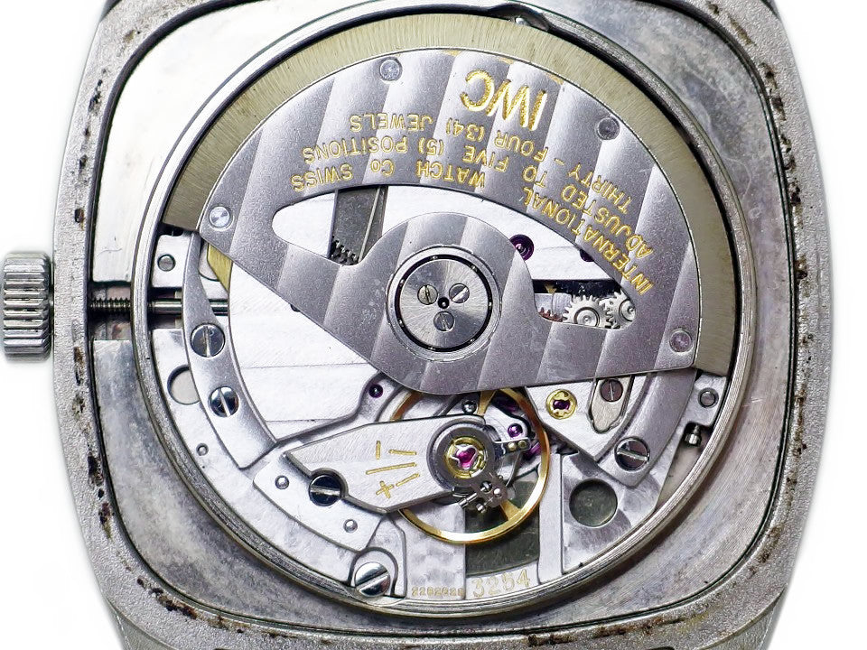 IWC Ref.582.379 スクエアケース Cal.3254 ジャガールクルトムーブ 34石 自動巻 OH済 1970年代 International Watch Co
