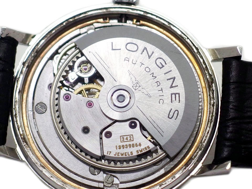 ロンジン Ref.7843 1 偏心ローター Cal.342 17石 自動巻 OH済 1967年頃