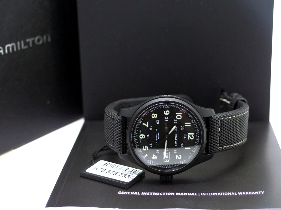ハミルトン カーキ フィールド チタニウム オート 42mm H70575733 自動巻 現行モデル USED Hamilton